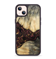 iPhone 14 Plus Wood Phone Case - Zackery (Purple, 801858)