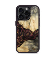 iPhone 15 Pro Wood Phone Case - Zackery (Purple, 801858)