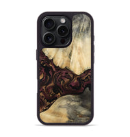 iPhone 16 Pro Wood Phone Case - Zackery (Purple, 801858)
