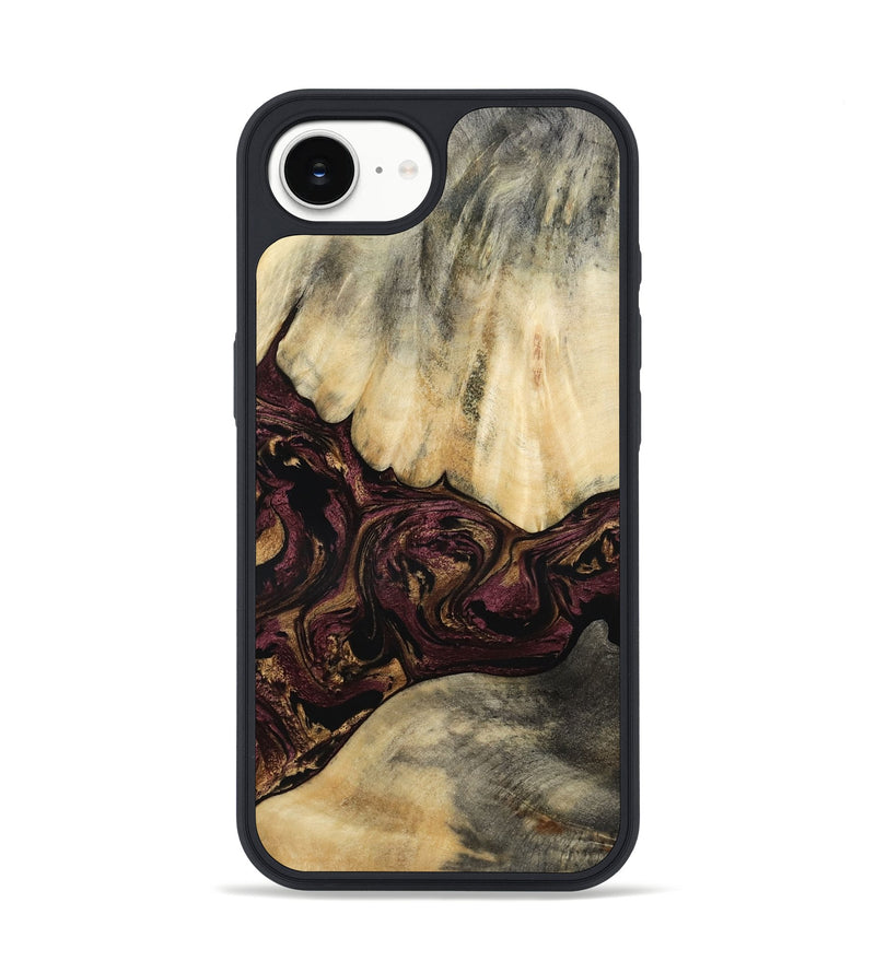 iPhone 16e Wood Phone Case - Zackery (Purple, 801858)