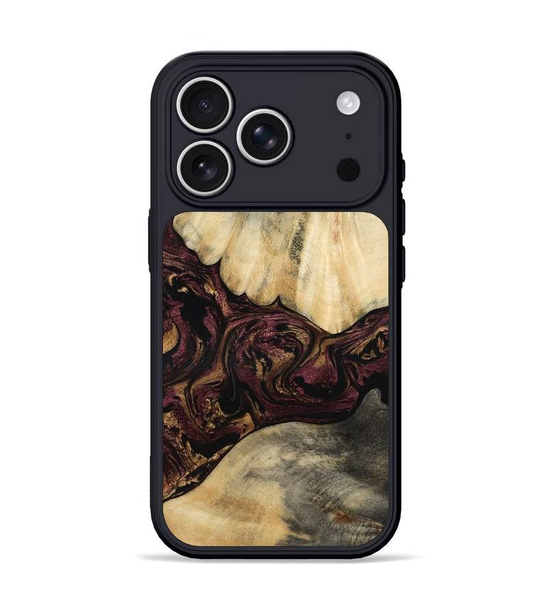 iPhone 17 Pro Wood Phone Case - Zackery (Purple, 801858)