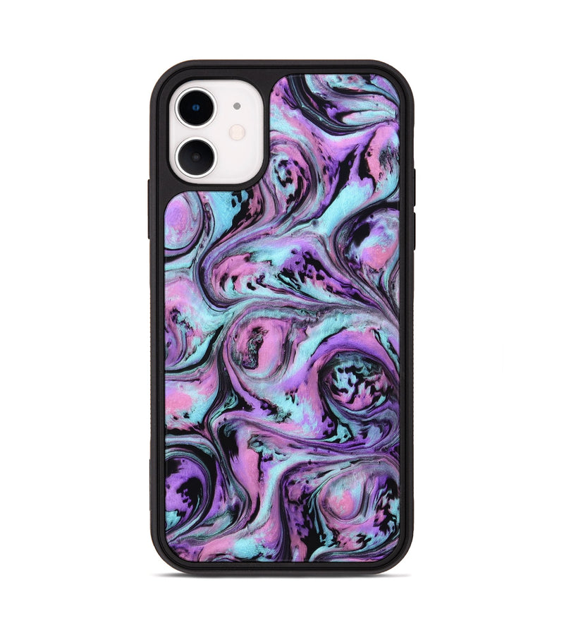 iPhone 11 ResinArt Phone Case - Eliel (Purple, 801859)