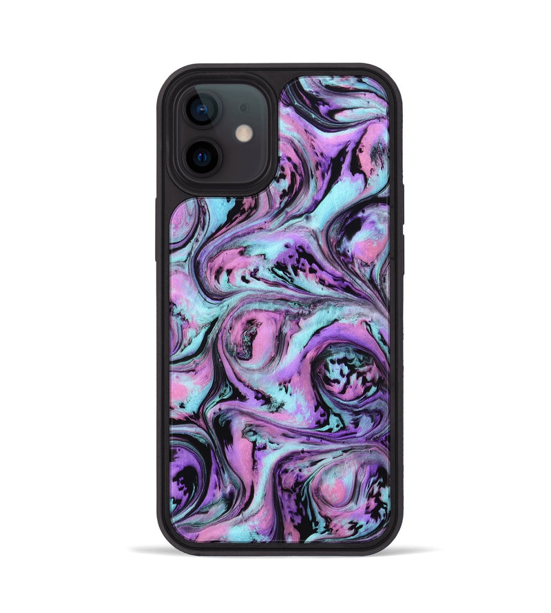 iPhone 12 ResinArt Phone Case - Eliel (Purple, 801859)