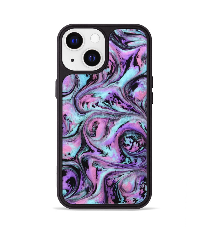 iPhone 13 ResinArt Phone Case - Eliel (Purple, 801859)