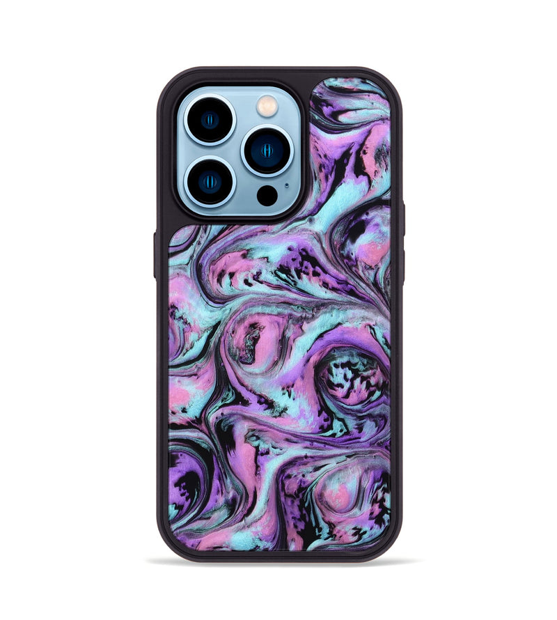 iPhone 14 Pro ResinArt Phone Case - Eliel (Purple, 801859)