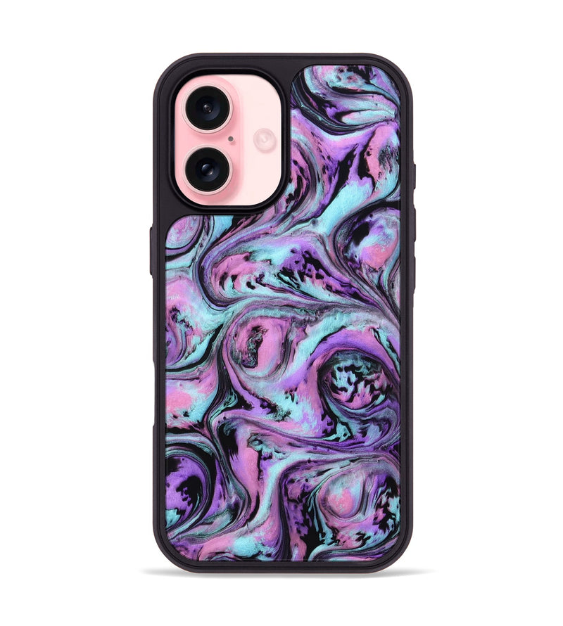 iPhone 16 ResinArt Phone Case - Eliel (Purple, 801859)