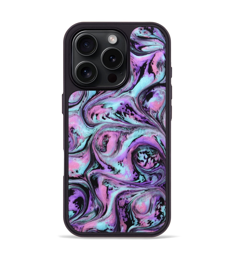 iPhone 16 Pro ResinArt Phone Case - Eliel (Purple, 801859)