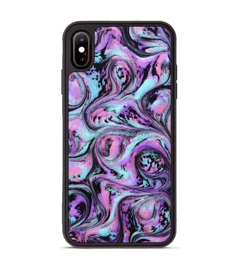 iPhone Xs Max ResinArt Phone Case - Eliel (Purple, 801859)