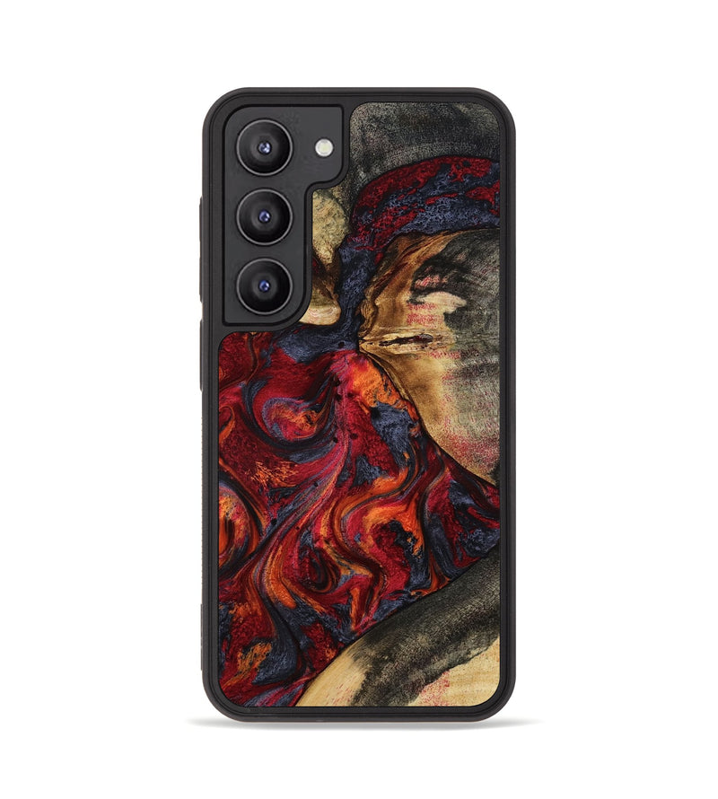 Galaxy S23 Wood Phone Case - Brixton (Red, 801860)