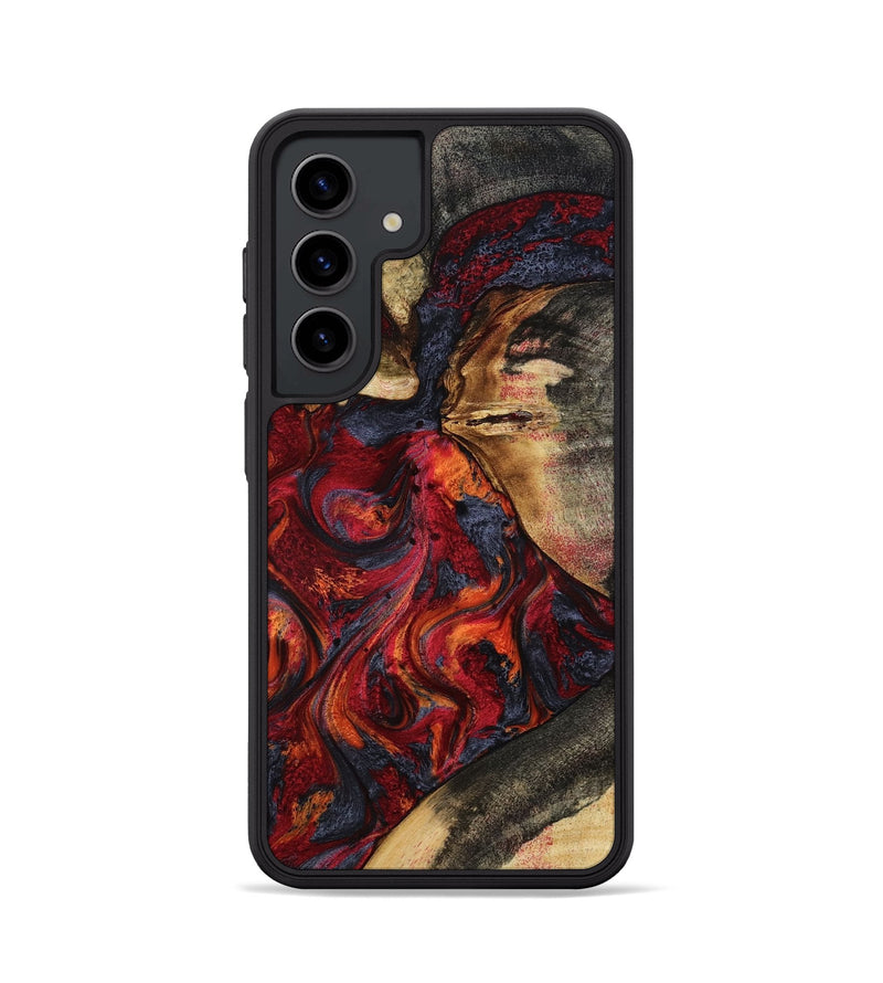 Galaxy S24 Wood Phone Case - Brixton (Red, 801860)