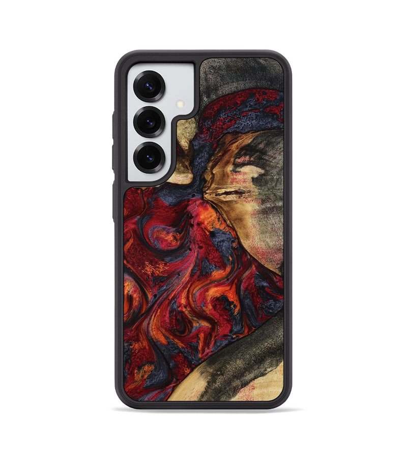 Galaxy S25 Wood Phone Case - Brixton (Red, 801860)