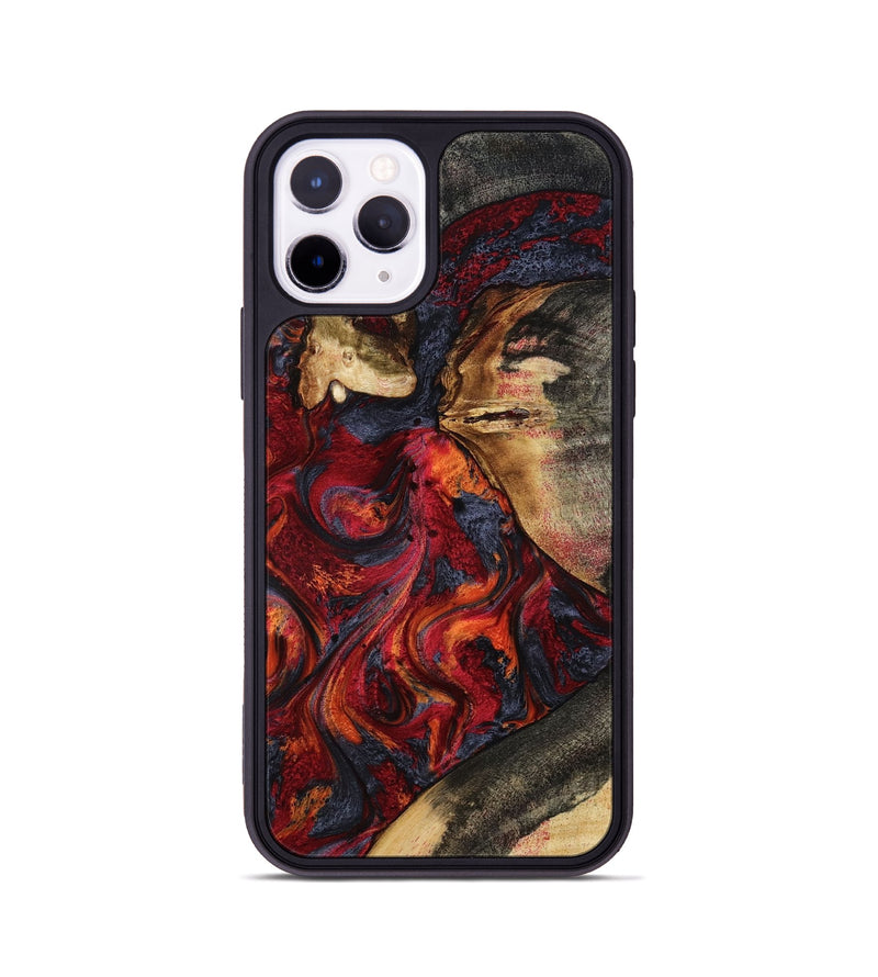 iPhone 11 Pro Wood Phone Case - Brixton (Red, 801860)