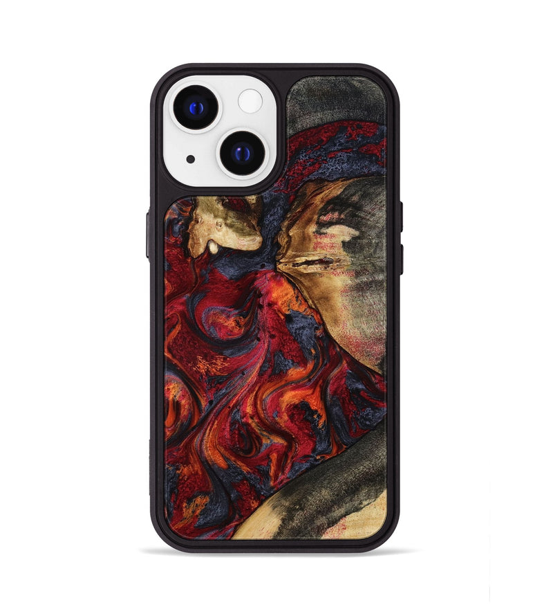 iPhone 13 Wood Phone Case - Brixton (Red, 801860)