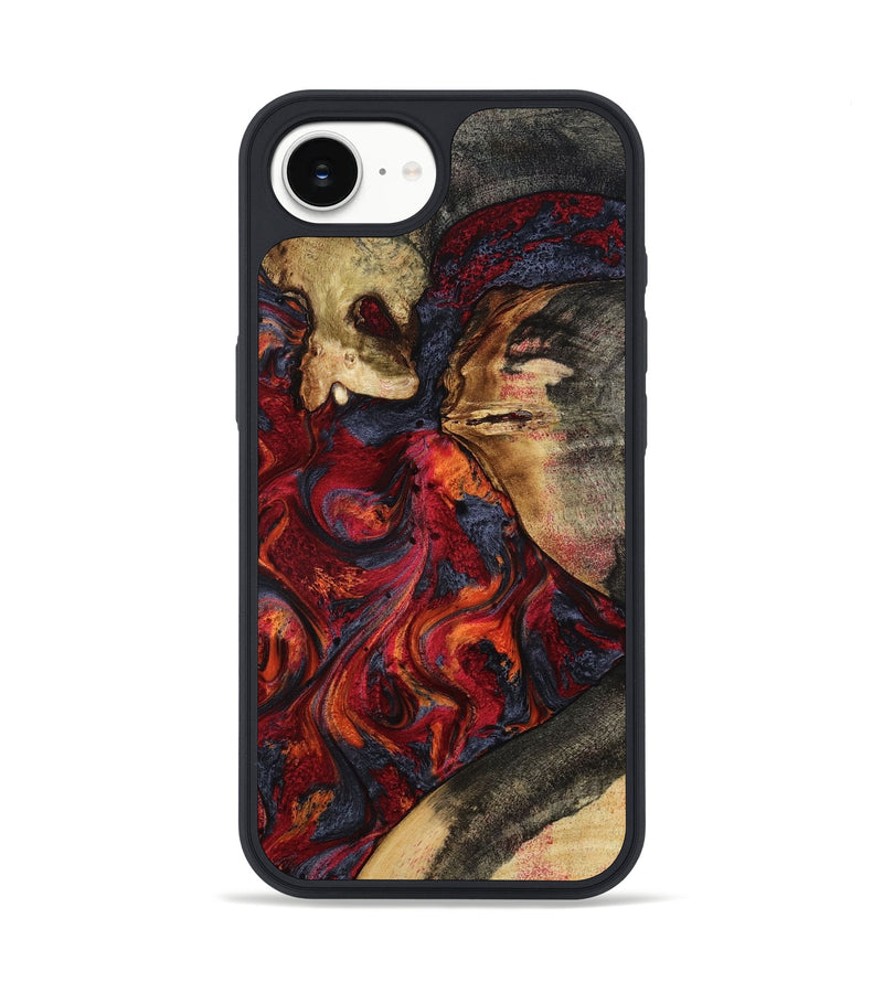 iPhone 16e Wood Phone Case - Brixton (Red, 801860)