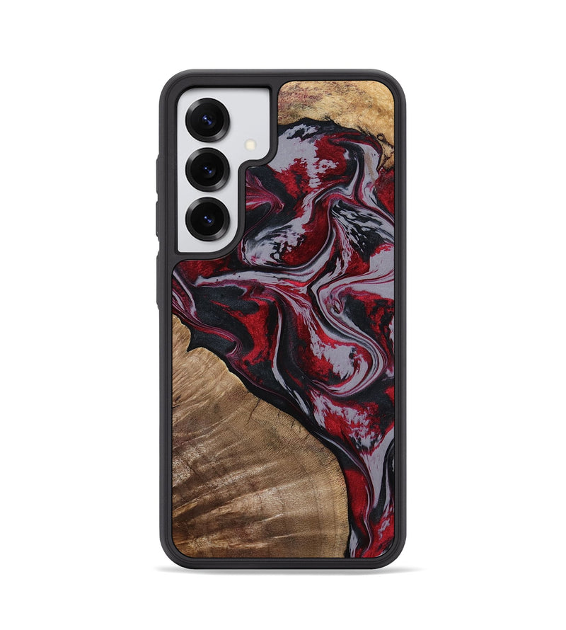 Galaxy S25 Wood Phone Case - Randell (Red, 801861)