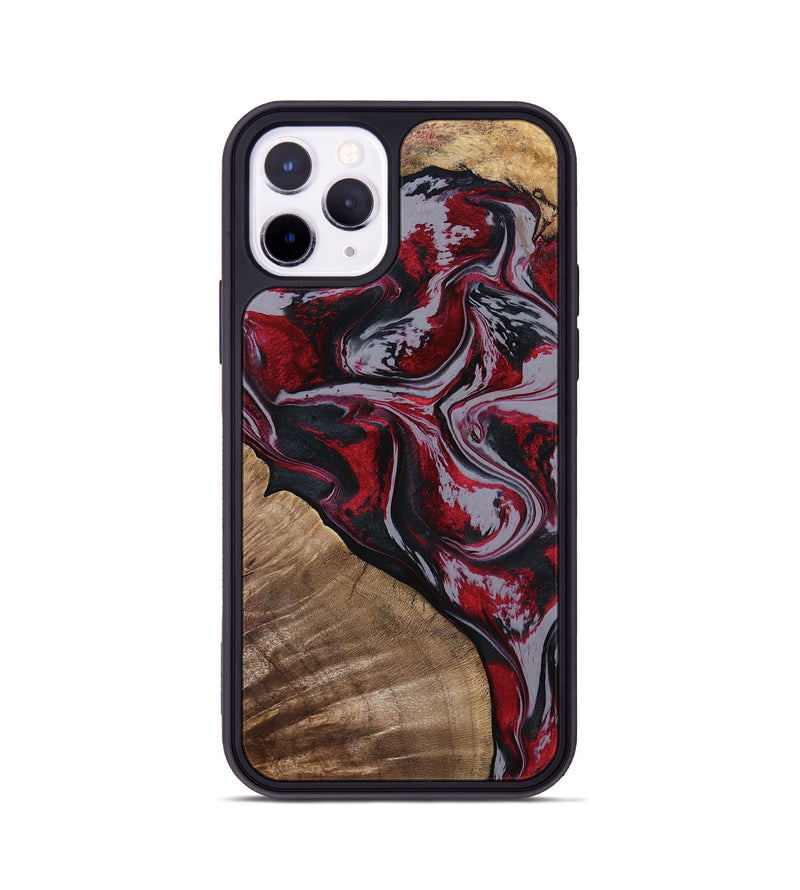 iPhone 11 Pro Wood Phone Case - Randell (Red, 801861)