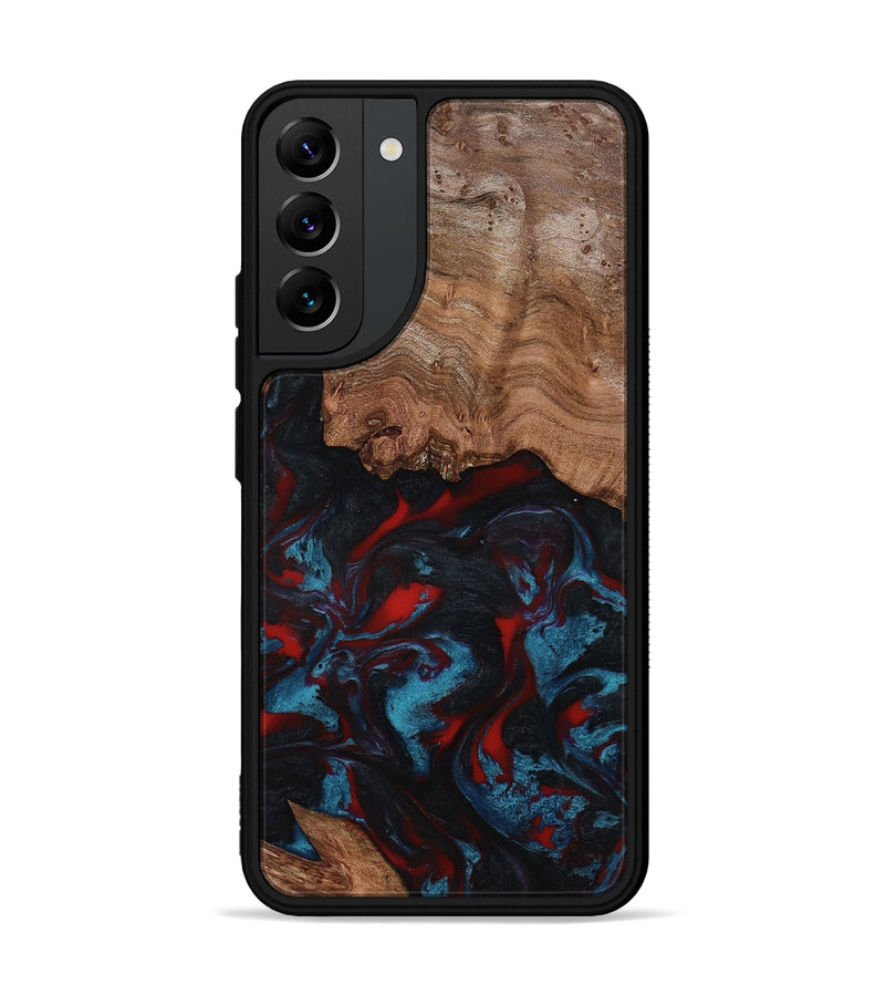 Galaxy S22 Plus Wood Phone Case - Ricky (Red, 801862)