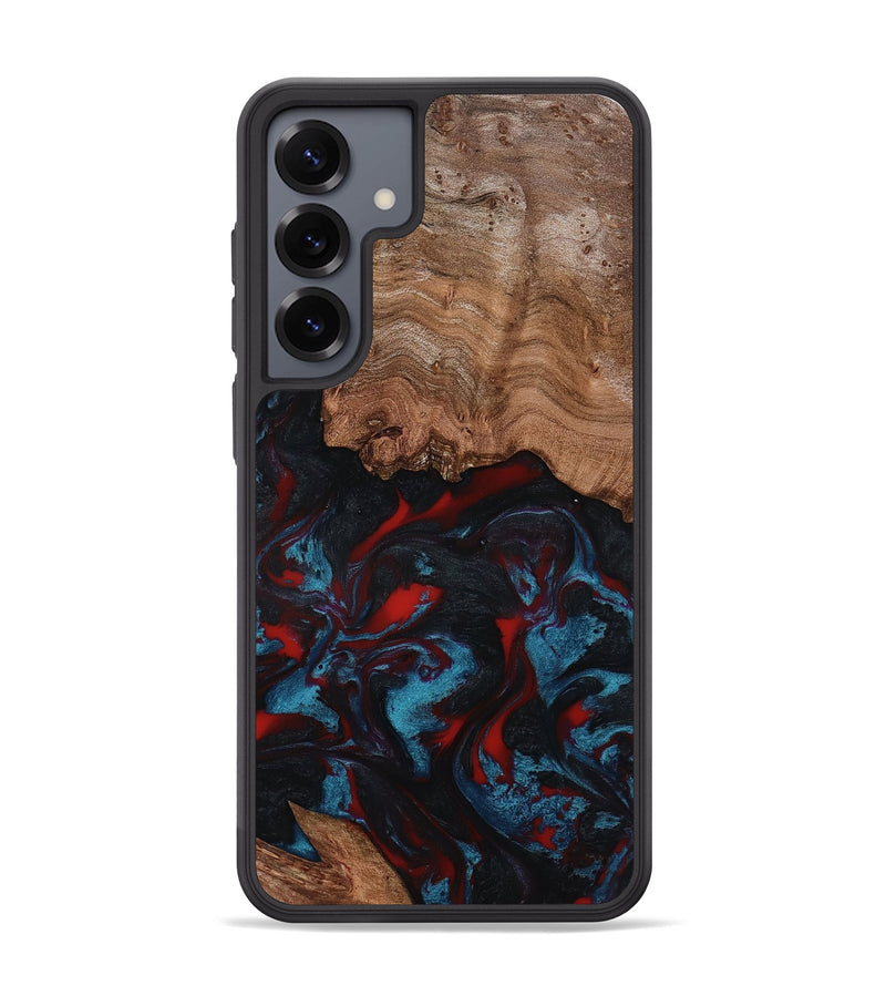 Galaxy S25 Plus Wood Phone Case - Ricky (Red, 801862)