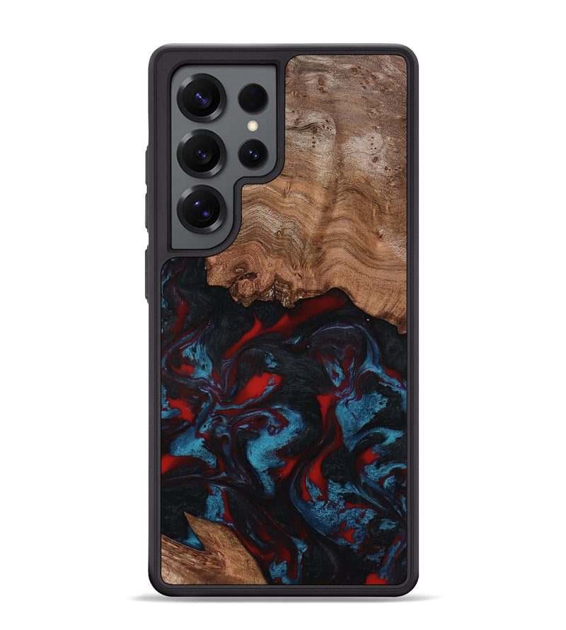 Galaxy S25 Ultra Wood Phone Case - Ricky (Red, 801862)
