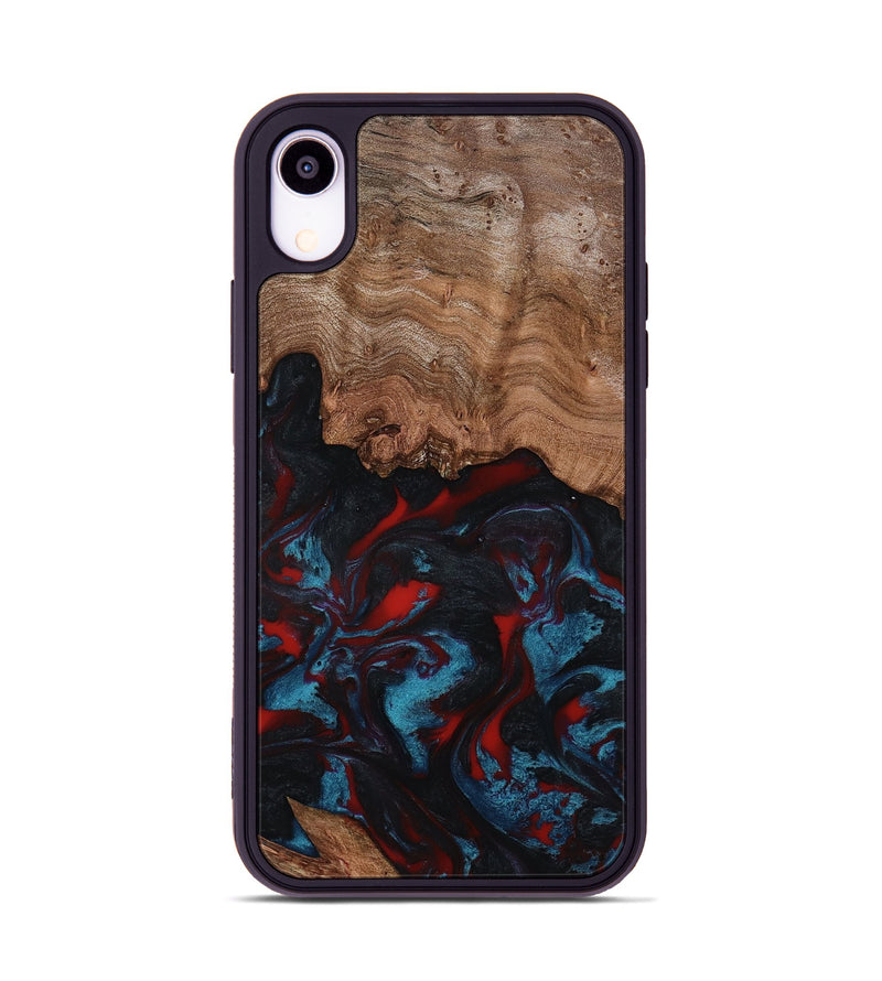 iPhone Xr Wood Phone Case - Ricky (Red, 801862)