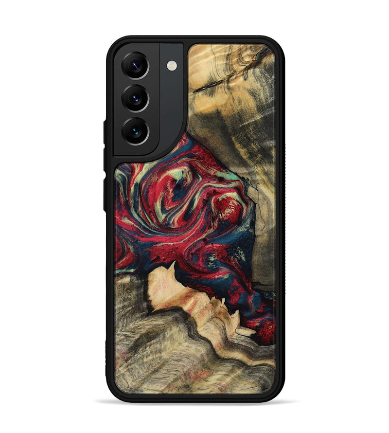 Galaxy S22 Plus Wood Phone Case - Tyrone (Red, 801864)