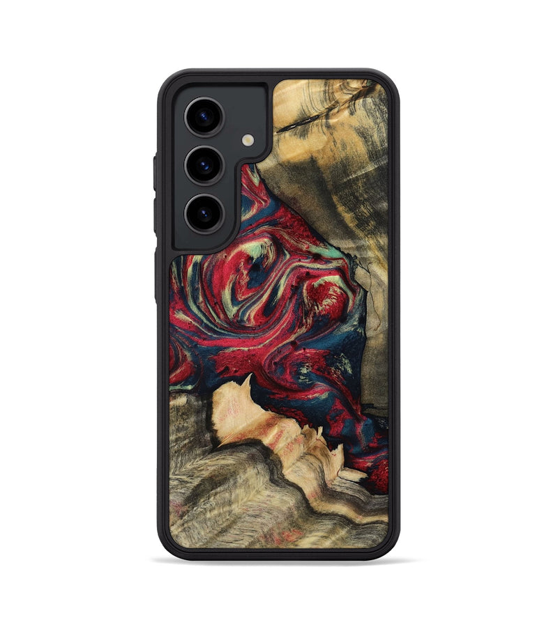 Galaxy S24 Wood Phone Case - Tyrone (Red, 801864)