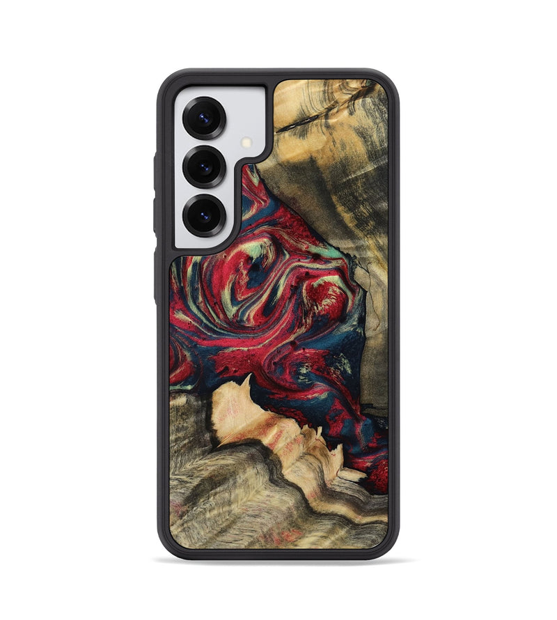 Galaxy S25 Wood Phone Case - Tyrone (Red, 801864)