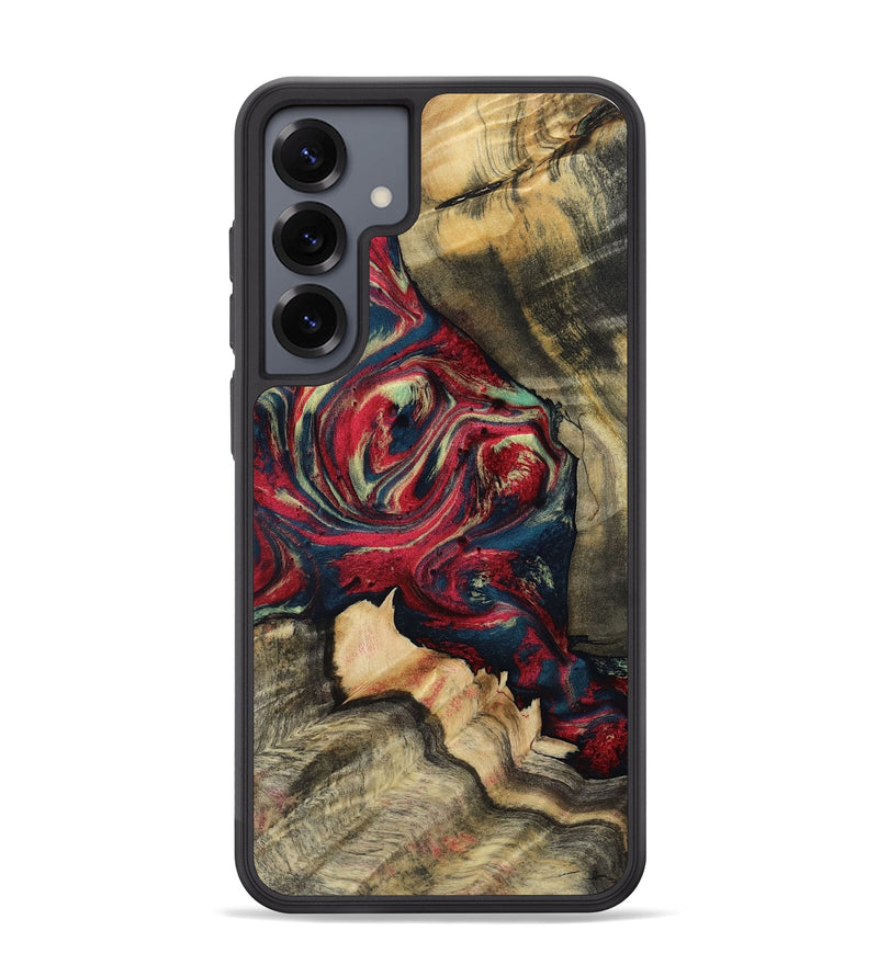 Galaxy S25 Plus Wood Phone Case - Tyrone (Red, 801864)