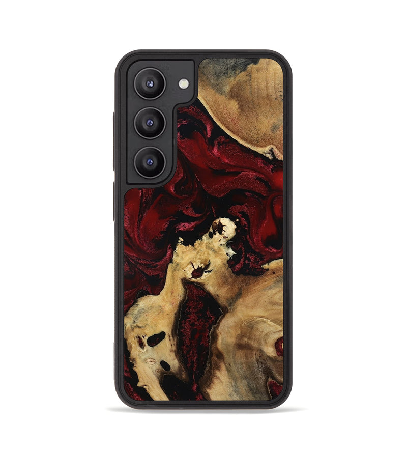 Galaxy S23 Wood Phone Case - Roxanna (Red, 801865)