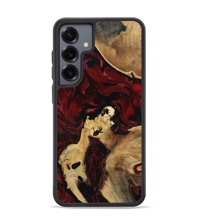 Galaxy S25 Plus Wood Phone Case - Roxanna (Red, 801865)