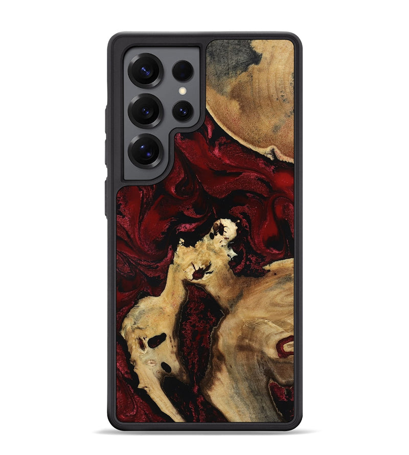 Galaxy S25 Ultra Wood Phone Case - Roxanna (Red, 801865)