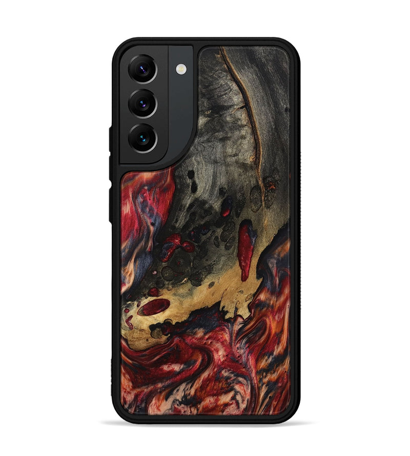 Galaxy S22 Plus Wood Phone Case - Myrtis (Red, 801866)