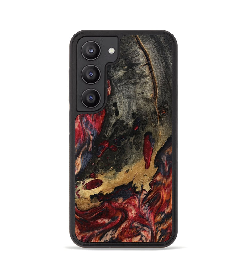Galaxy S23 Wood Phone Case - Myrtis (Red, 801866)