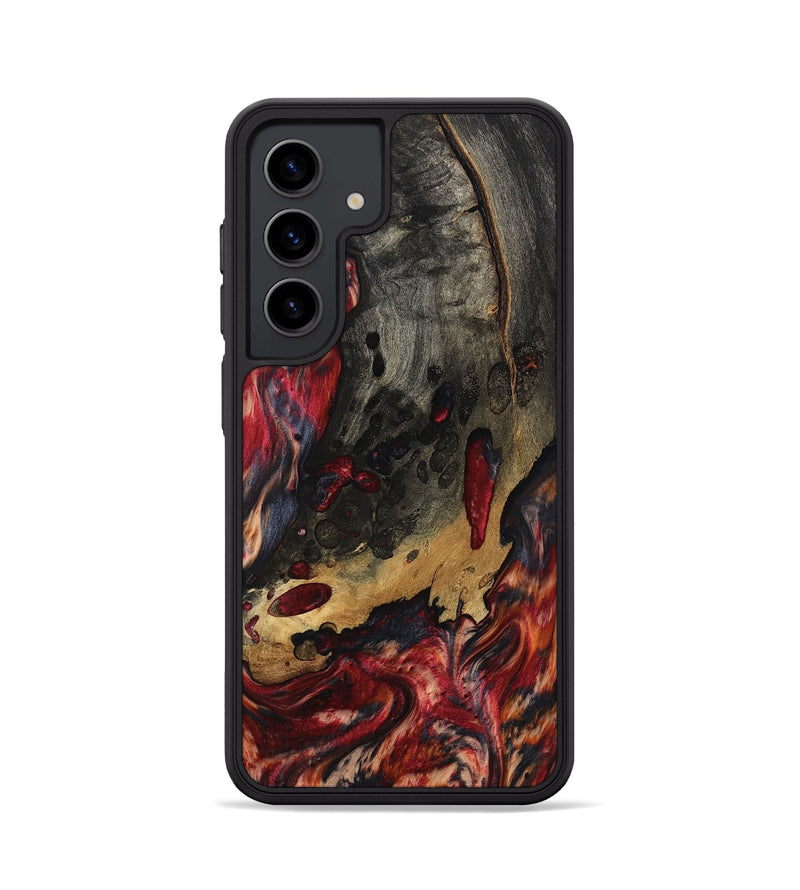 Galaxy S24 Wood Phone Case - Myrtis (Red, 801866)
