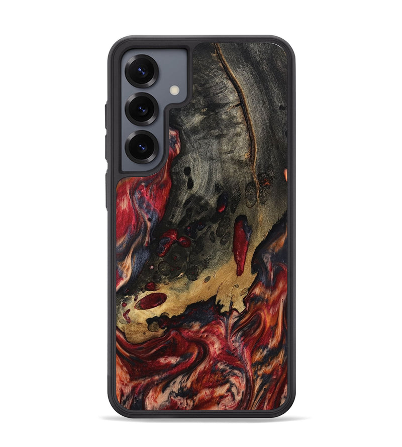 Galaxy S25 Plus Wood Phone Case - Myrtis (Red, 801866)