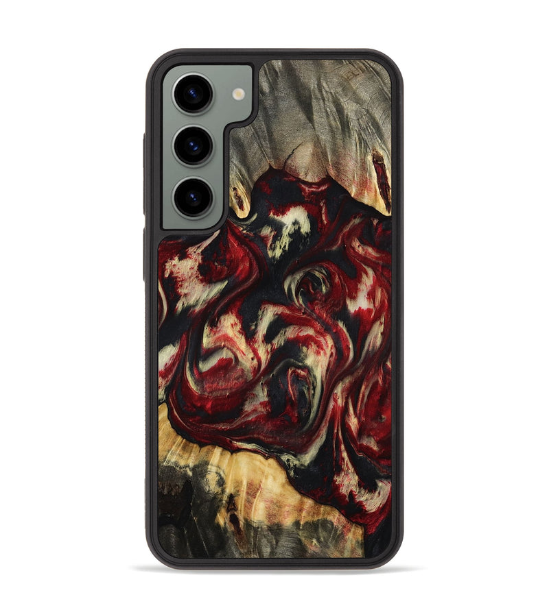 Galaxy S23 Plus Wood Phone Case - Hugo (Red, 801867)