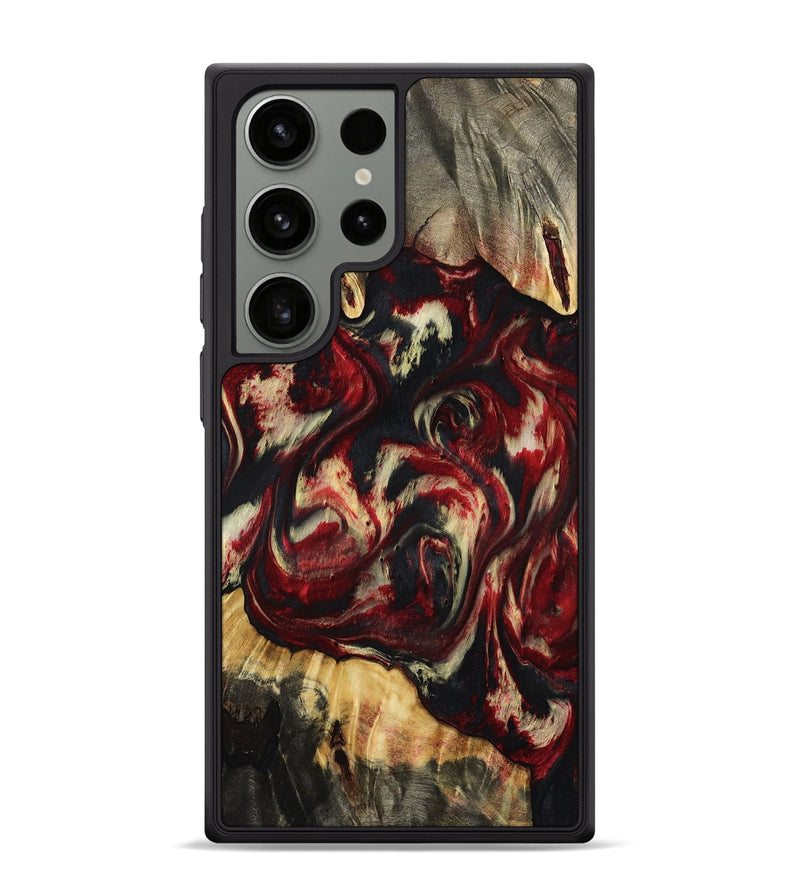Galaxy S24 Ultra Wood Phone Case - Hugo (Red, 801867)