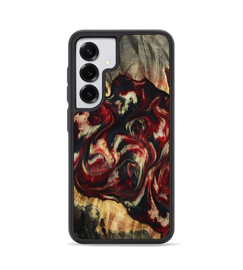 Galaxy S25 Wood Phone Case - Hugo (Red, 801867)