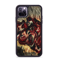 iPhone 11 Pro Max Wood Phone Case - Hugo (Red, 801867)