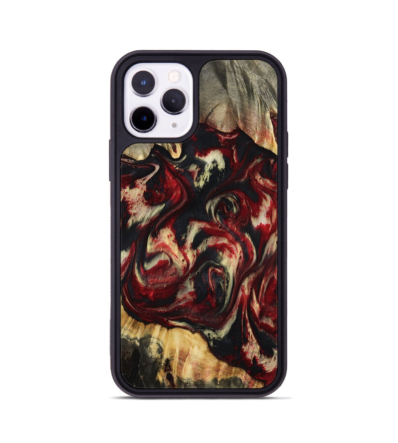 iPhone 11 Pro Wood Phone Case - Hugo (Red, 801867)