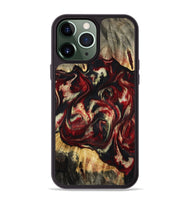 iPhone 13 Pro Max Wood Phone Case - Hugo (Red, 801867)