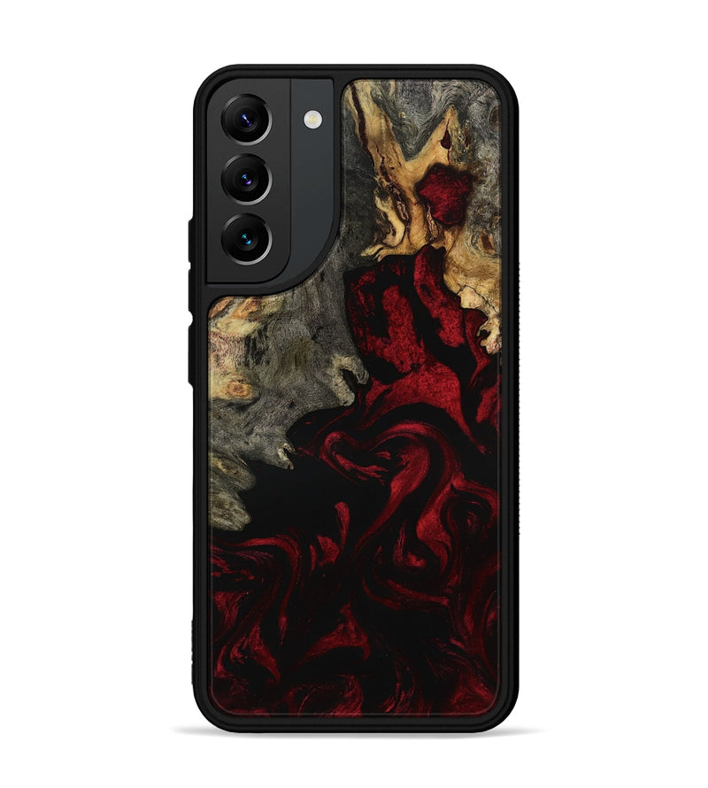 Galaxy S22 Plus Wood Phone Case - Adeline (Red, 801868)