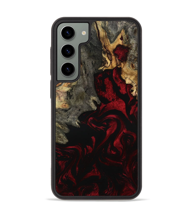 Galaxy S23 Plus Wood Phone Case - Adeline (Red, 801868)