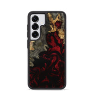 Galaxy S25 Wood Phone Case - Adeline (Red, 801868)