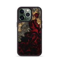 iPhone 13 Pro Wood Phone Case - Adeline (Red, 801868)