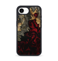 iPhone 16e Wood Phone Case - Adeline (Red, 801868)