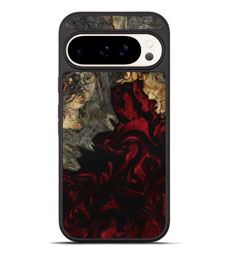 Pixel 9 Pro XL Wood Phone Case - Adeline (Red, 801868)