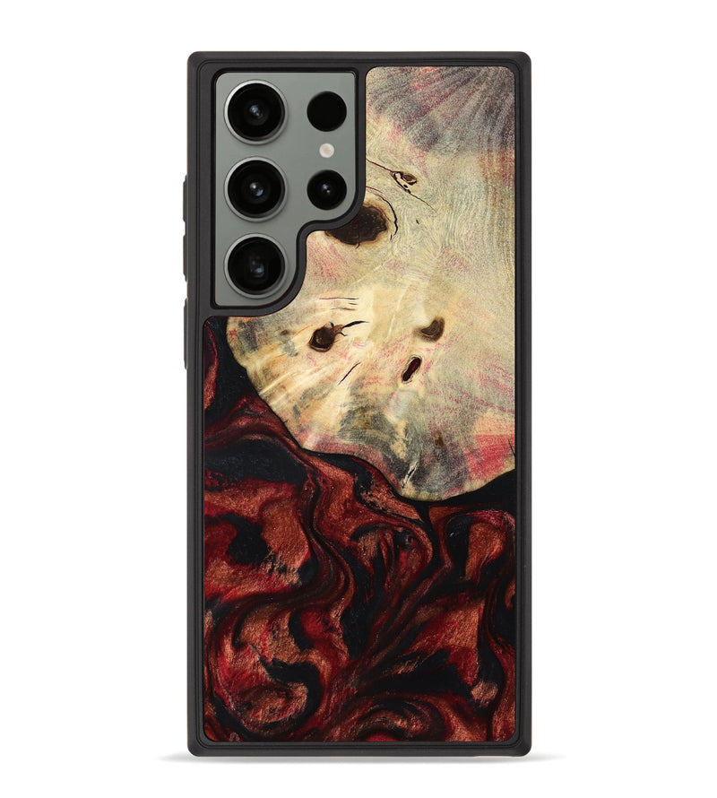 Galaxy S23 Ultra Wood Phone Case - Kason (Red, 801869)