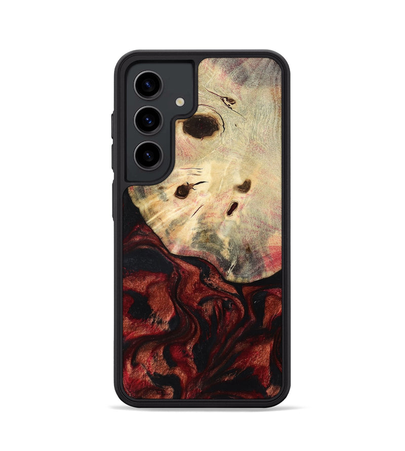 Galaxy S24 Wood Phone Case - Kason (Red, 801869)