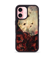 iPhone 16 Wood Phone Case - Kason (Red, 801869)